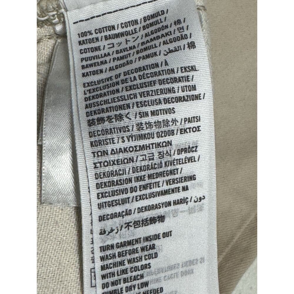 Abercrombie & Fitch Men 34x32 Tan Button Fly Slim Straight Leg Jeans Casual - Picture 7 of 10